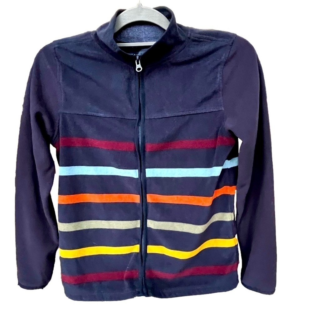 ♥️Boys OshKosh full zip microfiber light jacket